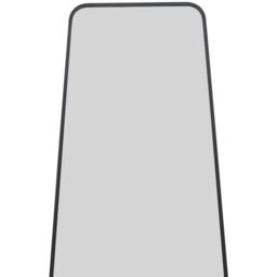 The Coartans Black Metal Trapezoid Mirror - Black / 95cm - thumbnail 3