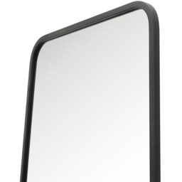 The Coartans Black Metal Trapezoid Mirror - Black / 95cm - thumbnail 5