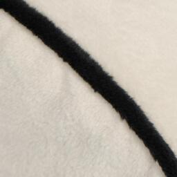 Matte Velvet Bolster Cushion - Cream - thumbnail 2