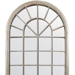 MirrorOutlet The Somerly Full Length Arched Rustic Mirror - Stone - thumbnail 2