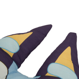 Bluey Smile Shaped Cushion - Blue - thumbnail 4