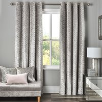 Halo Velvet Lined Curtain - 168cm / 183cm