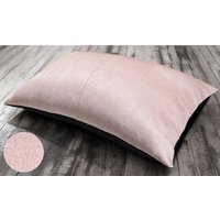 Textured Woven Lounging Cushion with Tailor Joint and Non-Slip Base - Blush / 120cm