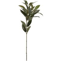 Set of 3 Faux Bay Leaf Sprays Artificial Bay Leaf Stems - Green