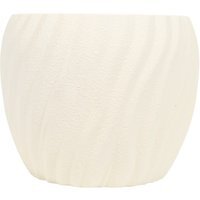 Mari Large Textured Planter - Neutral