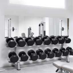 MirrorOutlet Gym 4mm Sheet Mirror Glass Polished Edge 4 Holes 183 x 122 CM - Silver - thumbnail 4