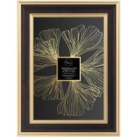 Shaftesbury Gold Edged Frame - Black / 20 x 28inch
