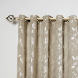 16-19mm Cage Extendable Eyelet Metal Curtain Pole Set - Antique Brass / 160cm - thumbnail 3