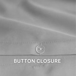 Soft Touch Geometric Duvet Set - Silver / King - thumbnail 3