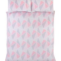 Leo Duvet Set - Pink / Double - thumbnail 1