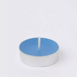10pk Scented Tea Lights Candles - Blue - thumbnail 2
