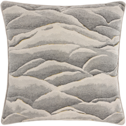 Stratus Jacquard  Cushion - Grey / 80 Feather 20 Polyester - thumbnail 2