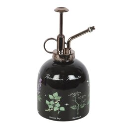 Poisonous Plants Ceramic Plant Mister Dark Elegant Garden Decor - Black - thumbnail 4