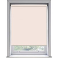 No Drill Thermal Blackout Roller Blind (170cm Drop) - Pink / 140cm