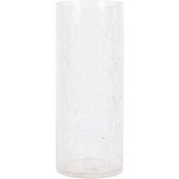 Tall Crackle Vase - Clear - image 1