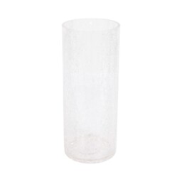 Tall Crackle Vase - Clear - thumbnail 3