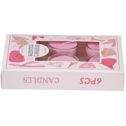 6 Pack Eco-Friendly Scented Candle Set - Blossom - thumbnail 2