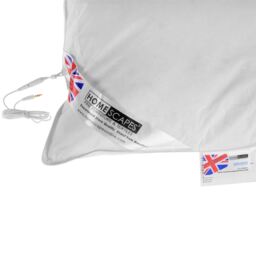 Homescapes Duck Feather and Down Music Pillow With Speaker - White - thumbnail 3