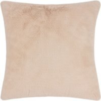 Stanza Faux Fur Cushion 55 x 55cm - Brulee / Feather
