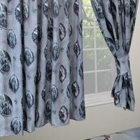 Protector Of Magic Curtains Pencil Pleat Unicorns Dragons - Multi / 54in - image 1