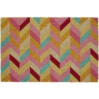 Filta Multi Colour coir doormat - Multicolour