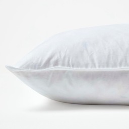 Homescapes Duck Down Cushion Pad Insert - White / 50cm - thumbnail 3