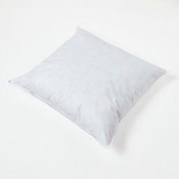 Homescapes Duck Down Cushion Pad Insert - White / 50cm - thumbnail 2