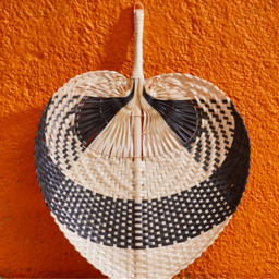 Bamboo Fan  - Black - thumbnail 3