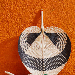 Bamboo Fan  - Black - thumbnail 5