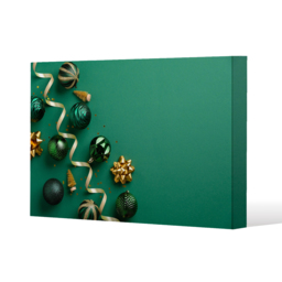 Christmas Greetings Gallery Canvas - White / 46cm / 31cm - thumbnail 2