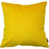 Munich Ribbed Corduroy Cushion 45 x 45cm - Ceylon Yellow / Polyester - image 1