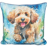 Ada Ingram Cockapoo Cushion - Multicolour - image 1