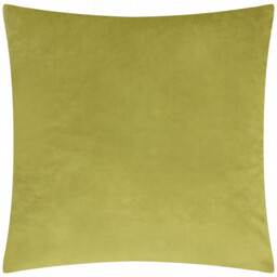 Evoke Cut Velvet Cushion - Olive / 45cm / Polyester - thumbnail 2