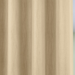 Pair of Goodwood Eyelet Thermal Room Darkening Curtains - Cream / 229cm / 183cm - thumbnail 3