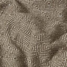 Homescapes Malda Cotton Throw with Tassels - Coffee / 255cm - thumbnail 4