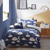 Peter Rabbit Sleepy Head Reversible Duvet Set - Blue / Single