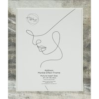 Addison Marble Effect Frame  - Grey / 20 x 16in