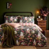 Bootanical Printed Reversible Duvet Cover Set - Multicolour / Double - image 1