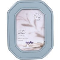 Dusky Slate Ornate Frame -  / 7 x 5in