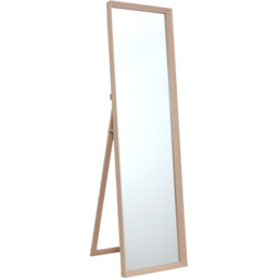 Chesterbrook Wood Effect Standing Mirror - Natural - thumbnail 5