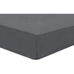Easy Care Plain Sheet and Pillowcase Set - Charcoal / King - thumbnail 2
