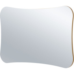 Barnsbury Curved Gold Organic Mirror - Gold / 60cm - thumbnail 4