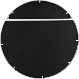 Emma Round White Frame Wall Mirror OLD - White / 80cm - thumbnail 5