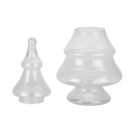 Glass Christmas Tree - Clear - thumbnail 2