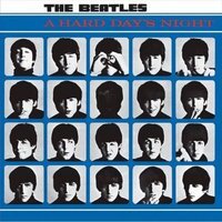 The Beatles Hard Days Night Steel Sign - Multicoloured