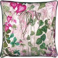 Veadeiros Botanical Cushion - Blush / 50cm / 80 Polyester 20 Feather - thumbnail 1