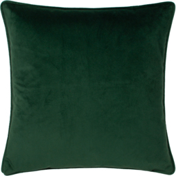 Wild Gardens Mushroom Repeat Velvet Piped Cushion - Multicolour / Feather - thumbnail 4