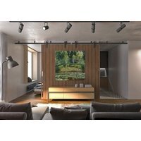 Claude Monet - The Japanese Footbridge  Canvas print - Green / 127cm - image 1