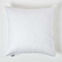 Homescapes Duck Feather Cushion Pad Insert - White / 70cm - thumbnail 1
