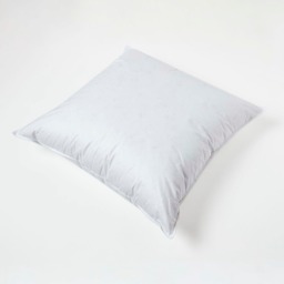 Homescapes Duck Feather Cushion Pad Insert - White / 70cm - thumbnail 4